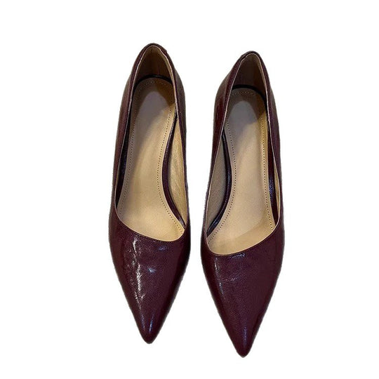 Damen elegante Pumps mit modischem Spitzendesign und bequemer Innensohle EB