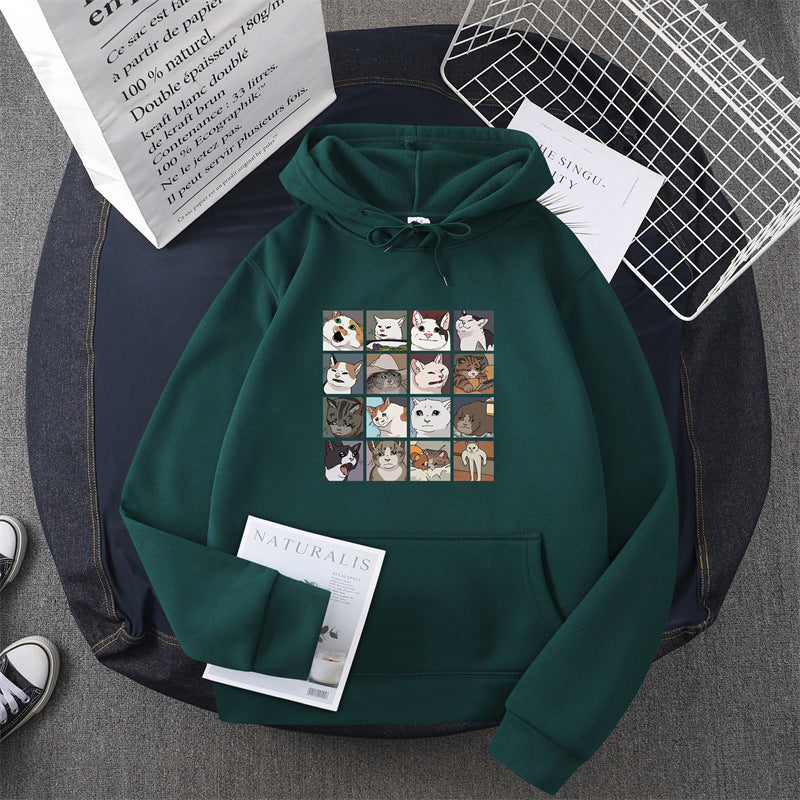 Damen Sweatshirt mit Tier-Motiv EB