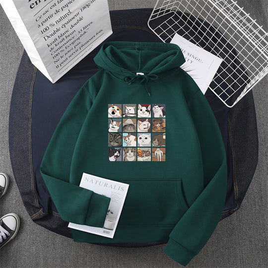 Damen Sweatshirt mit Tier-Motiv EB