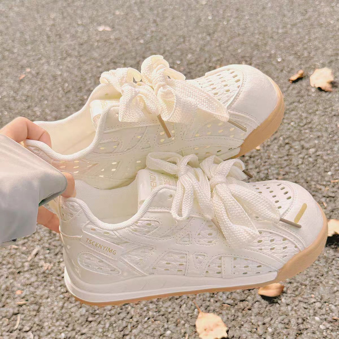 Damen Atmungsaktive Freizeitschuhe mit gesundheitsfördernder Sohle und praktischen Schnürsystem EB