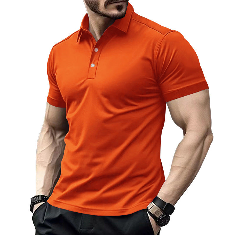 Herren Hochwertiges Kurzarm Poloshirt mit atmungsaktiver Technologie und modernem Schnitt EB