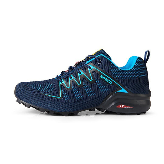 Damen Trailrunning-Schuhe mit atmungsaktivem Mesh-Obermaterial und rutschfester Profilsohle EB