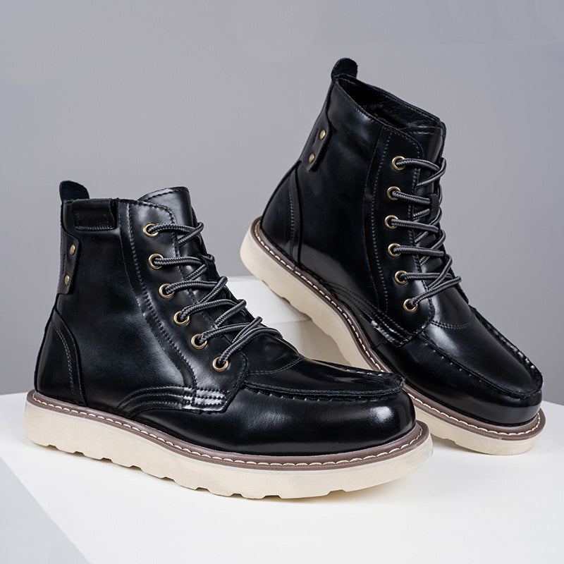 Damen Modische Arbeitsstiefel mit strapazierfähigem Obermaterial und rutschfester Sohle EB
