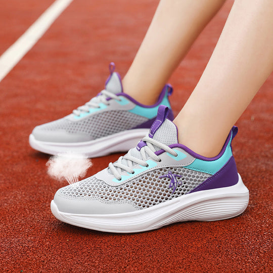 Damen Sportliche Atmungsaktive Sneakers EB