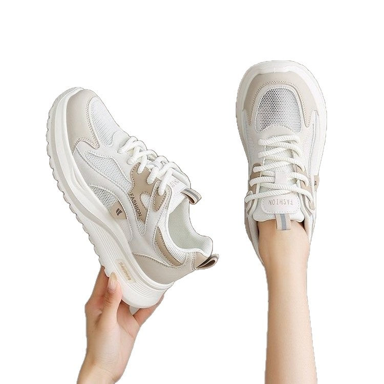 Damen Sportliche Sneakers mit strapazierfähigem Obermaterial und dämpfender Sohle EB