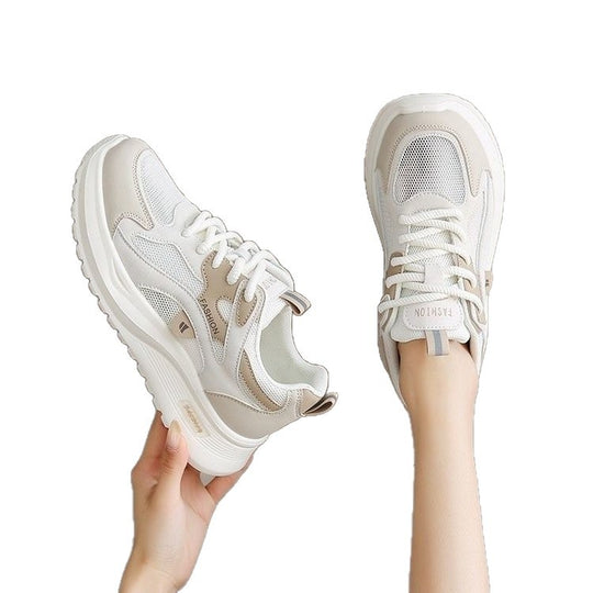 Damen Sportliche Sneakers mit strapazierfähigem Obermaterial und dämpfender Sohle EB