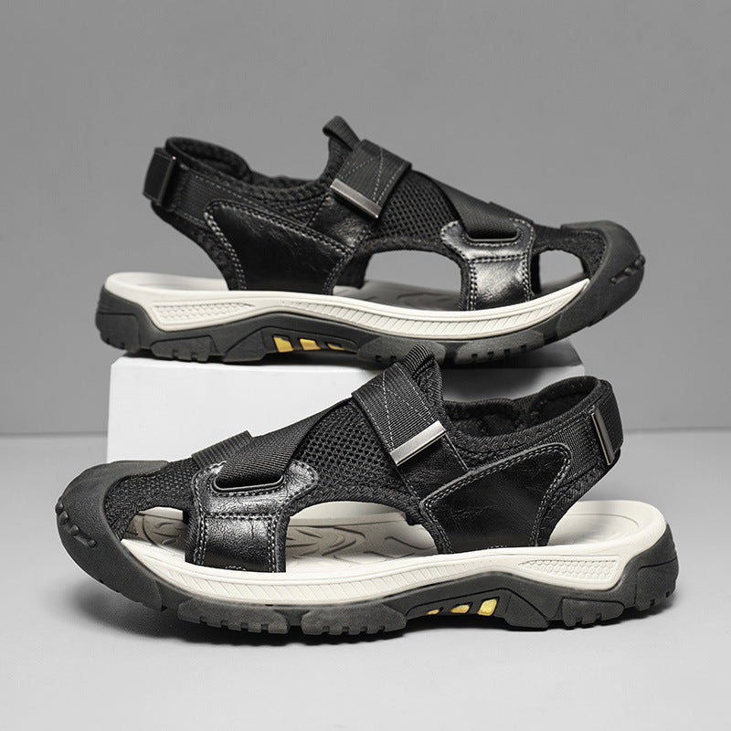 Damen Multifunktionale Outdoor-Sandalen mit verstellbarem Riemen und rutschfester Sohle EB