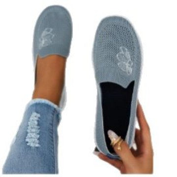 Damen Atmungsaktive Slip-On Sneakers EB