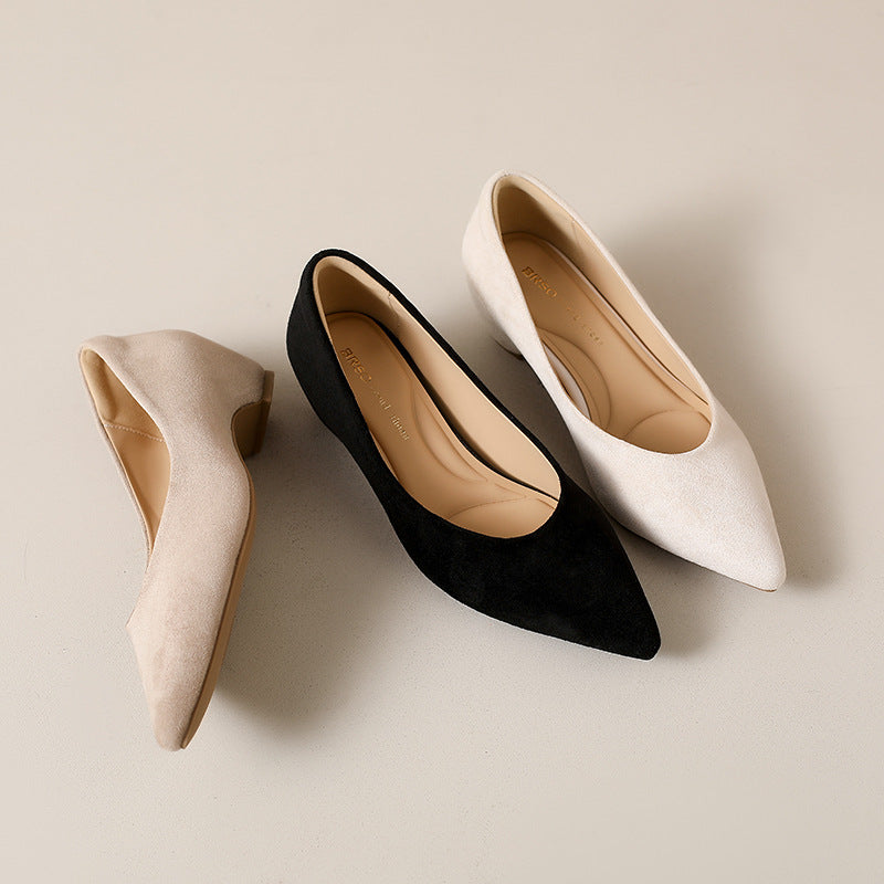 Damen elegante spitze Pumps mit metallic Oberfläche EB