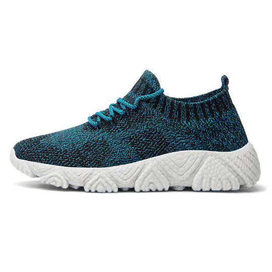 Damen Atmungsaktive Sneakers mit elastischem Obermaterial und rutschfester Sohle EB