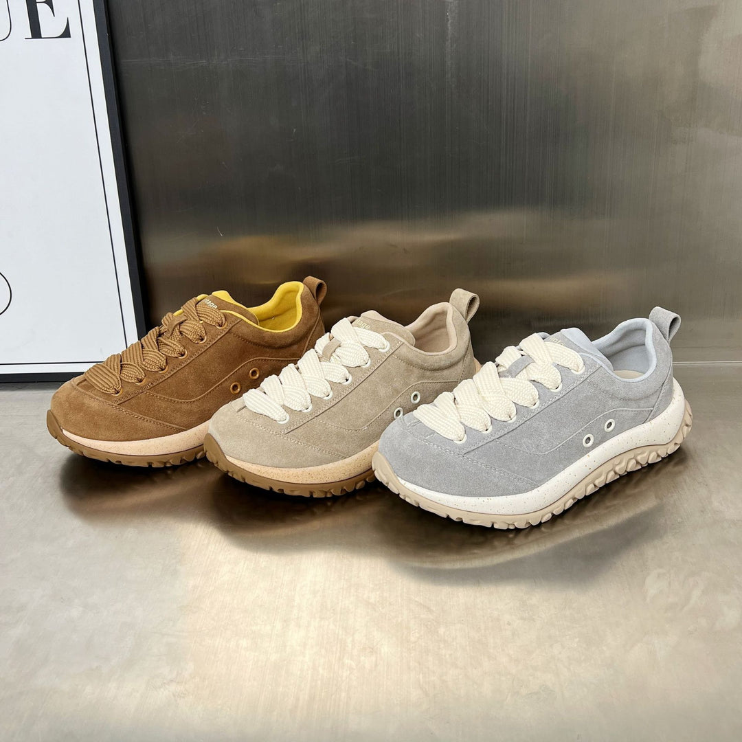 Damen Sportliche Freizeit-Sneaker mit rutschfester Sohle und atmungsaktiver Obermaterialstruktur EB