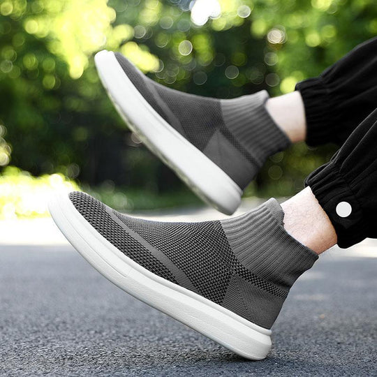 Damen Sockensneaker mit atmungsaktivem Strickdesign und rutschfester Sohle EB