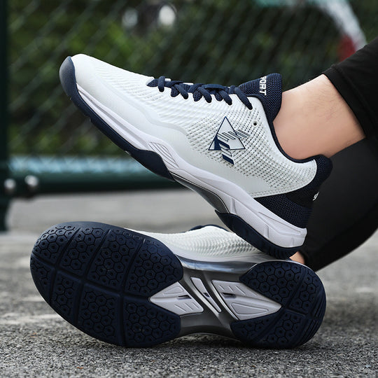 Damen Sportliche Badmintonschuhe mit rutschfester Sohle und atmungsaktiven Mesh-Einsätzen EB