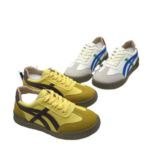Damen Sportliche Sneakers im Retro-Stil mit atmungsaktivem Obermaterial EB