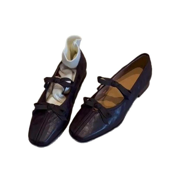 Damen elegante Ballerinas mit modischem Riemchen und komfortabler Passform EB