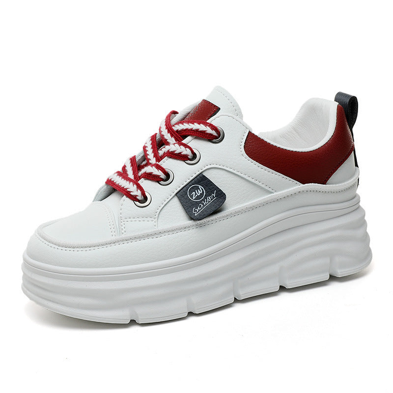 Damen modische Plateau-Sneaker mit verstärkter Dämpfung EB