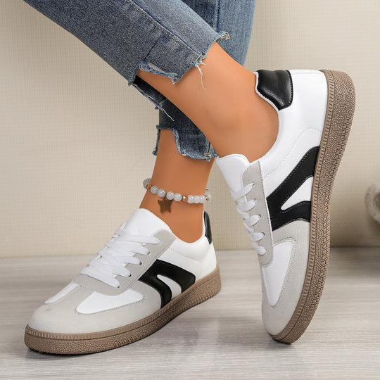 Damen Sneakers im modernen Design mit leicht gepolsterter Laufsohle EB