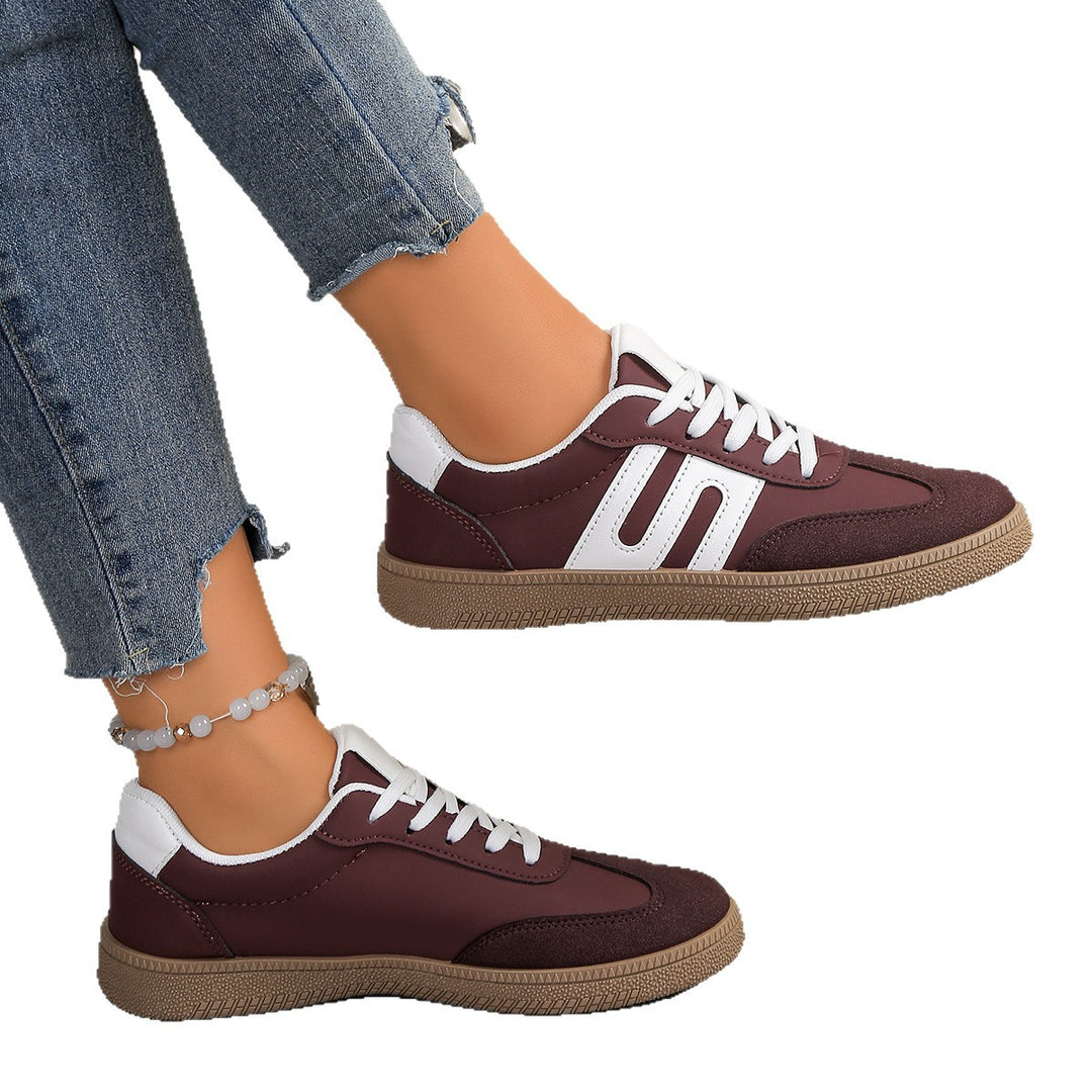 Damen Komfort-Sneaker mit atmungsaktiver Sohle und modischem Obermaterial EB