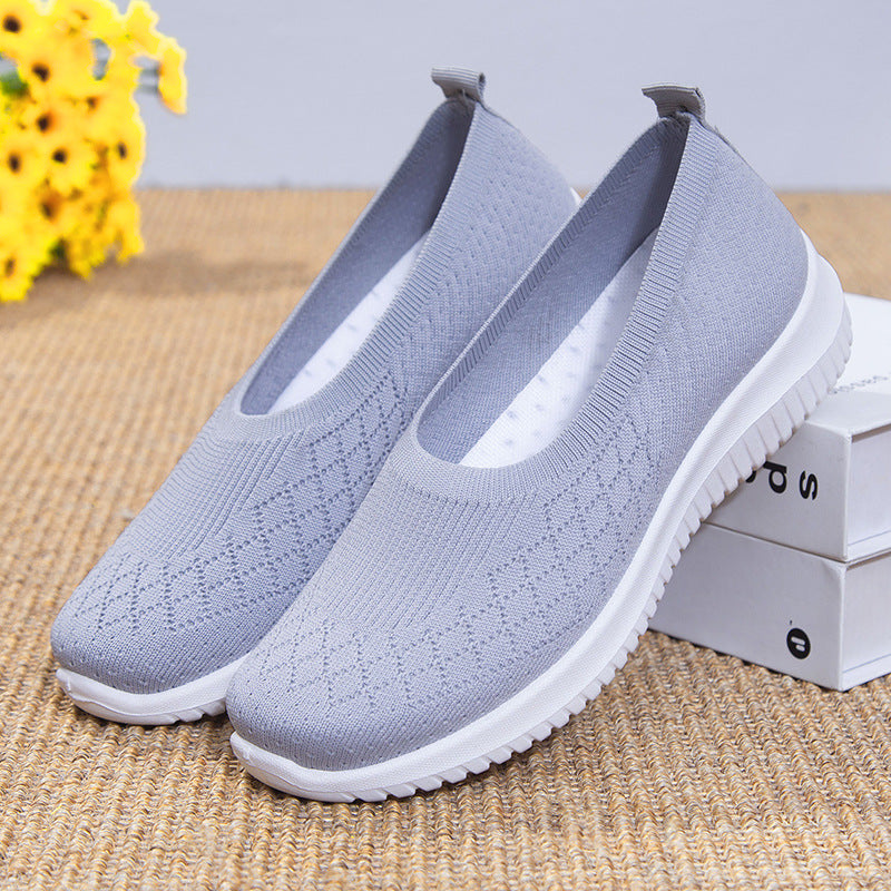 Damen elegante und flexible Slip-On Sneakers EB