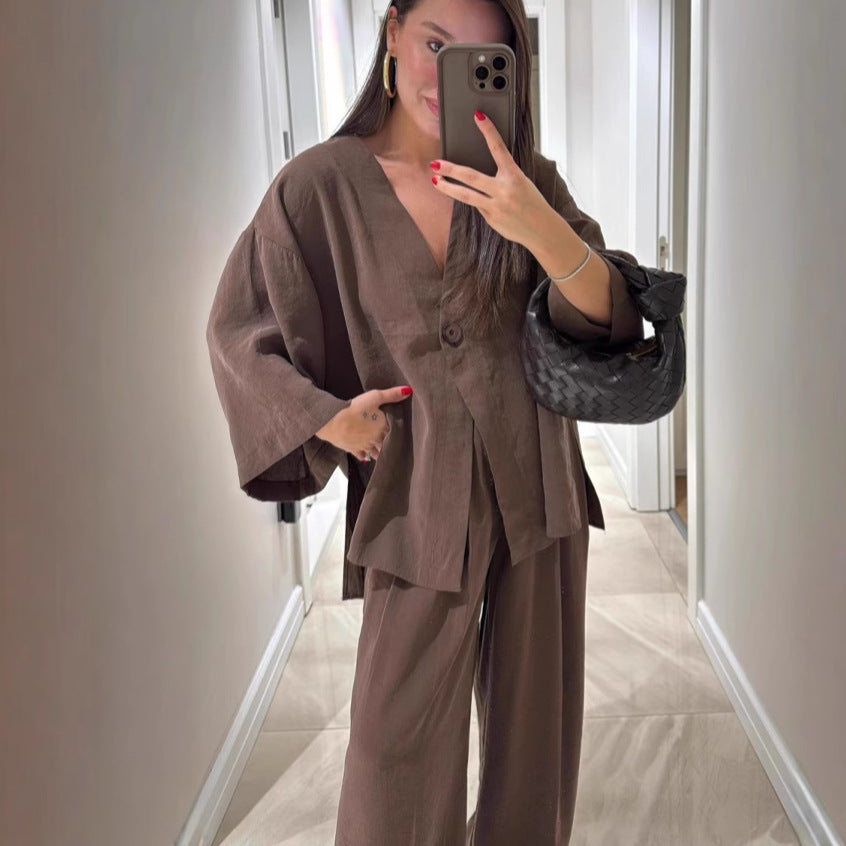 Damen lässige und zeitlose Überwurfjacke EB