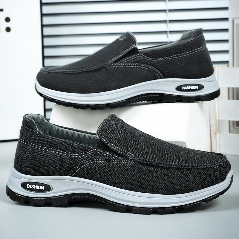 Damen Leichte Slip-On Freizeitschuhe mit elastischem Obermaterial EB