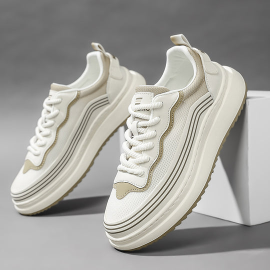 Damen Sportliche Sneakers mit dämpfender Laufsohle und elastischem Obermaterial EB