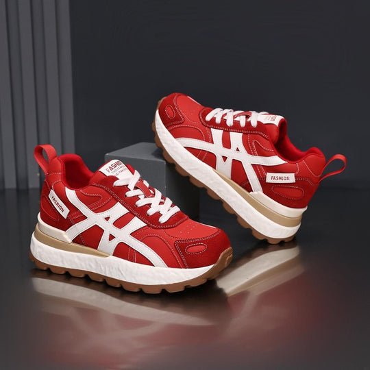Damen Sportliche Sneaker mit stylischem Design und gepolsterter Sohle EB