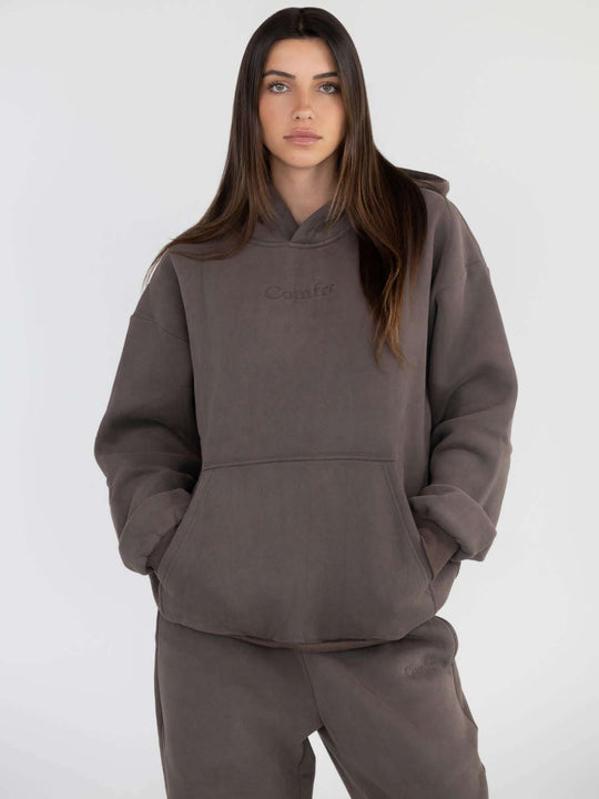 Damen nan lässige Sweatpants mit hohem Bund, seitlichen Eingrifftaschen und elastischen Bündchen EB