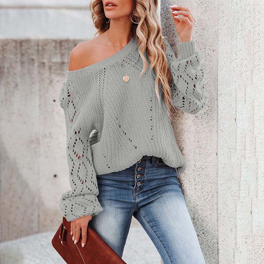 EB | Hohlstrickpullover Mit Elegantem Design