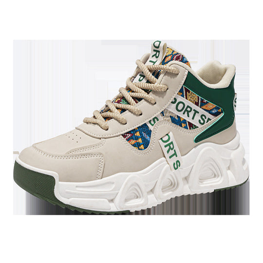 Damen Sport-Sneaker mit buntem Einsatz von EB