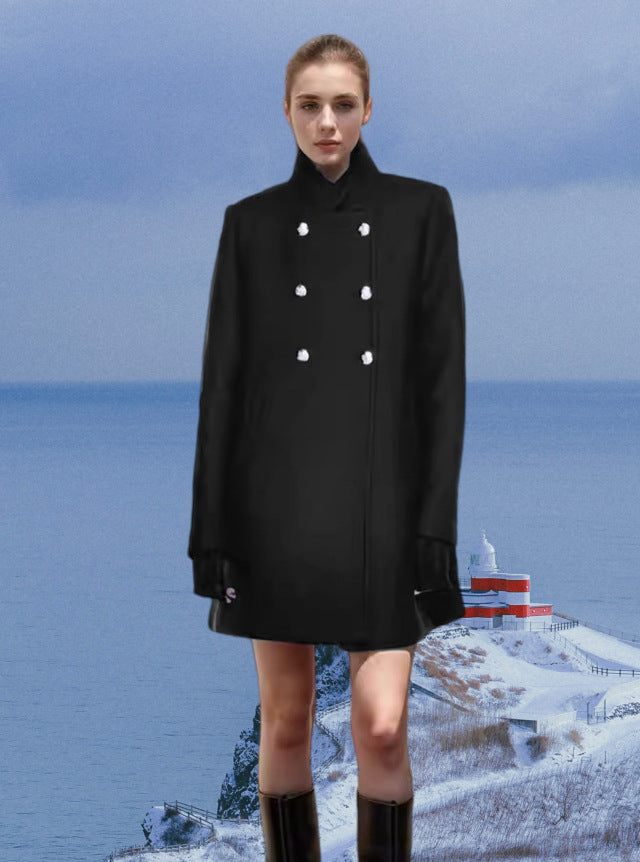 Damen modische Wolljacke EB