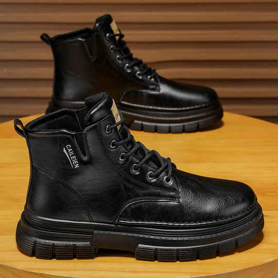 Herren Höhenverstellbare Stiefel mit rutschfester Sohle und warmem Innenfutter EB