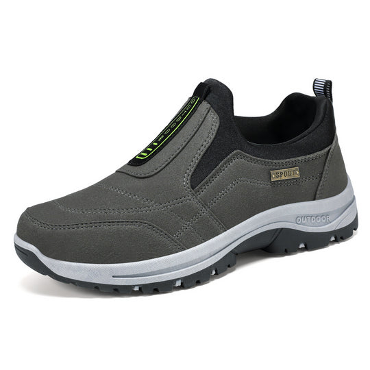 Damen Sportliche Outdoor-Sneaker mit stylischem Ellastikeinsatz und rutschfester Sohle EB