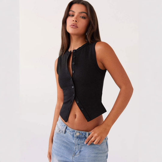 Damen tailliertes Schlafoberteil EB