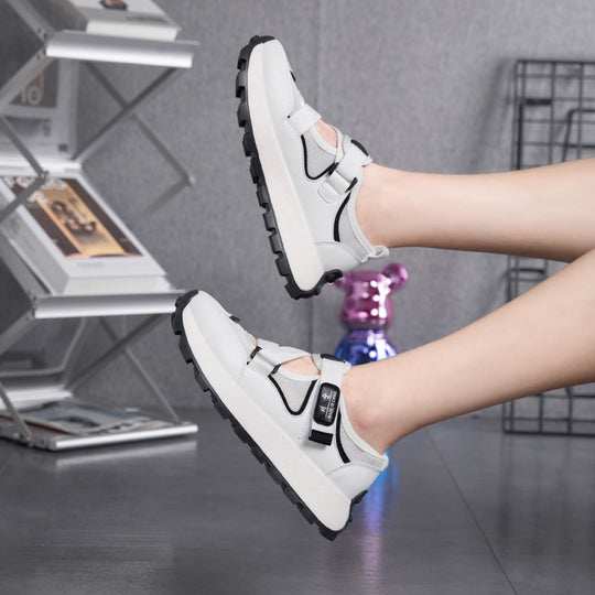 Damen Sportliche Freizeitschuhe mit verstellbarem Riemen und rutschfester Sohle EB