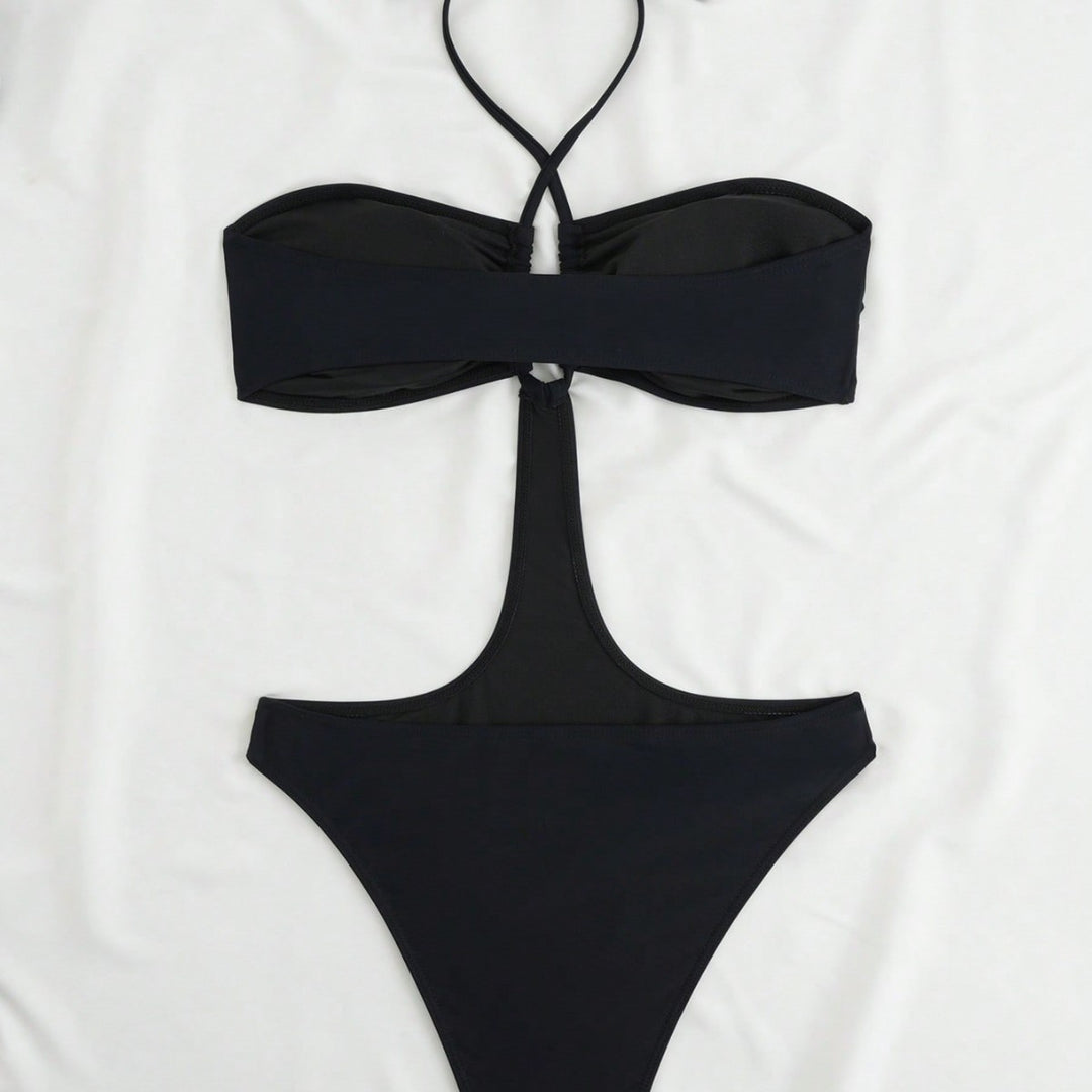 Damen Badeanzug mit verführerischem Cut-Out Design EB