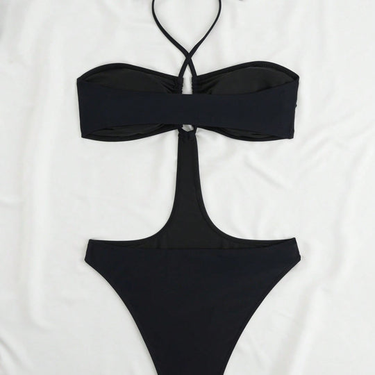 Damen Badeanzug mit verführerischem Cut-Out Design EB