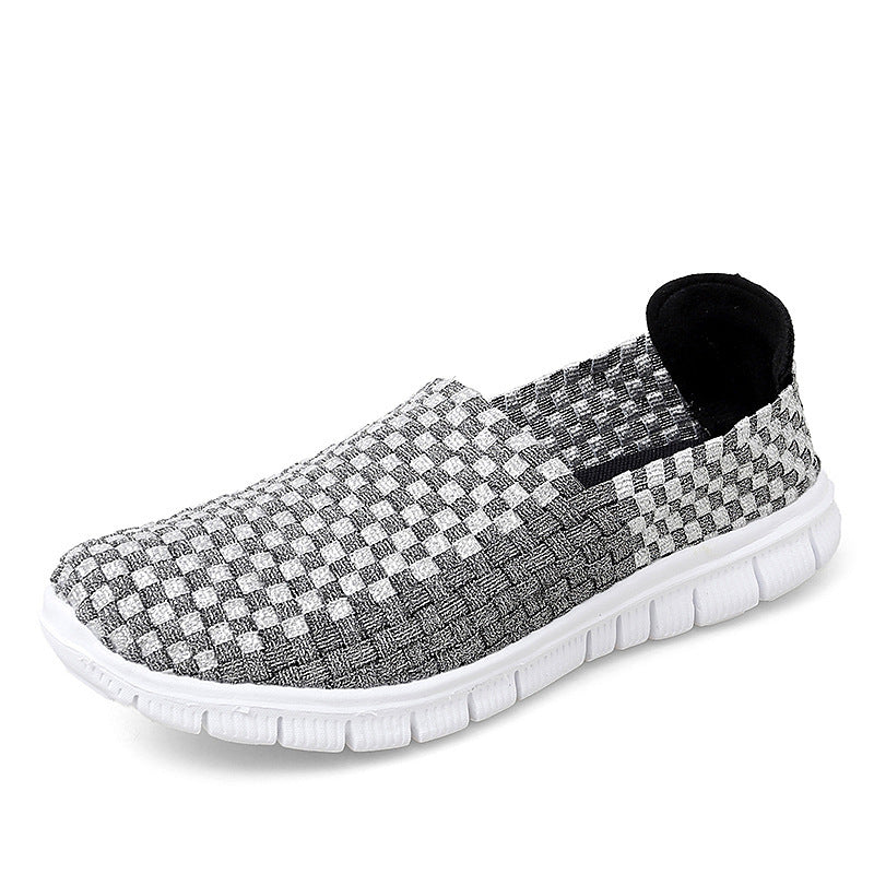 Damen Atmungsaktive Slip-On Sneakers mit flexiblem und leichtem Design EB