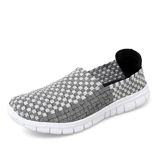 Damen Atmungsaktive Slip-On Sneakers mit flexiblem und leichtem Design EB