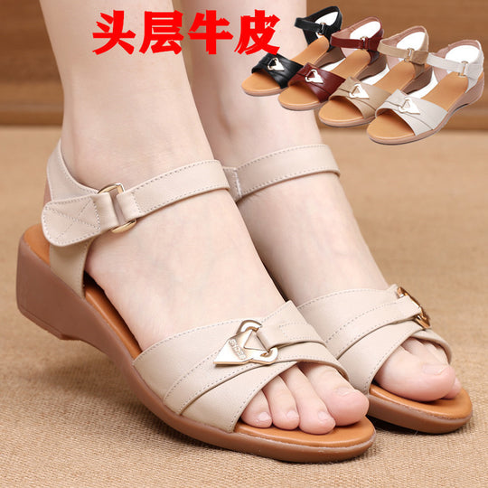 Damen Komfortable Sandaletten mit modischem Riemendesign EB