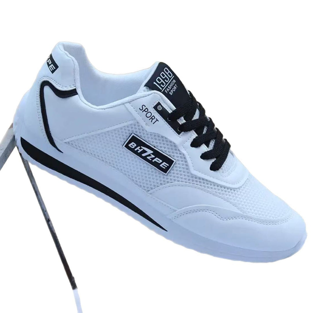 Damen Sportliche Freizeit-Sneakers mit atmungsaktiver Mesh-Oberfläche und rutschfester Sohle EB