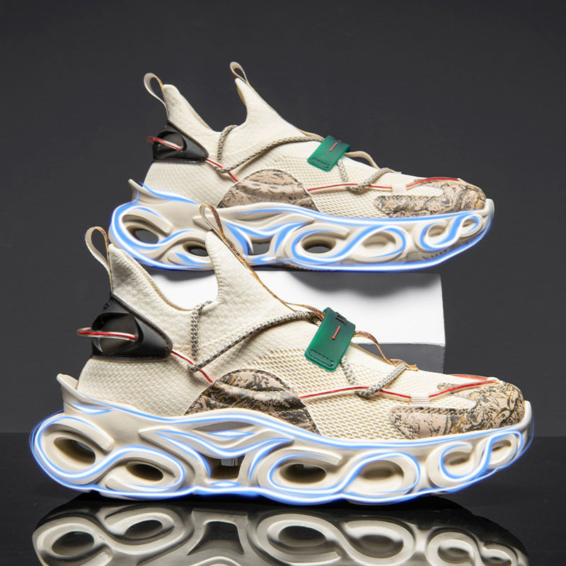Damen Sportliche High-Performance Sneakers mit atmungsaktiver Struktur und innovativer Dämpfungstechnologie EB