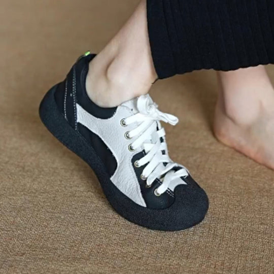 Damen Komfortable Lifestyle-Sneaker mit atmungsaktivem Obermaterial EB