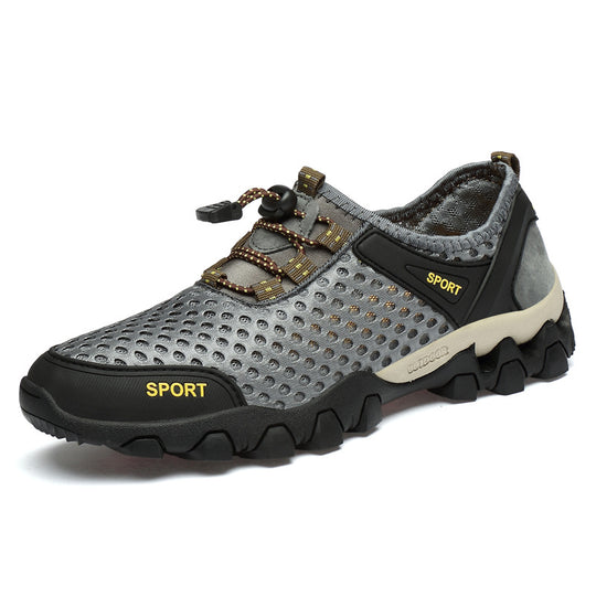 Herren Atmungsaktive Outdoor-Sportschuhe mit rutschfester Sohle EB