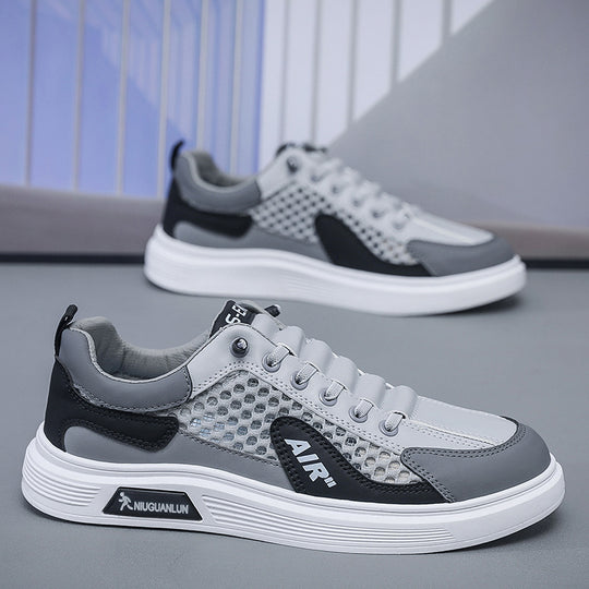 Damen Sportliche Sneaker mit atmungsaktivem Mesh-Obermaterial und ergonomischer Dämpfung EB