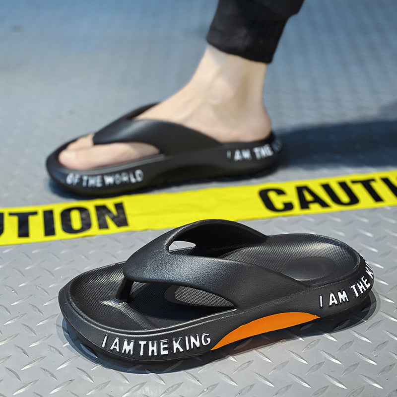 Unisex modische Zehentrenner-Sandalen mit rutschfester Sohle und ergonomischem Design EB