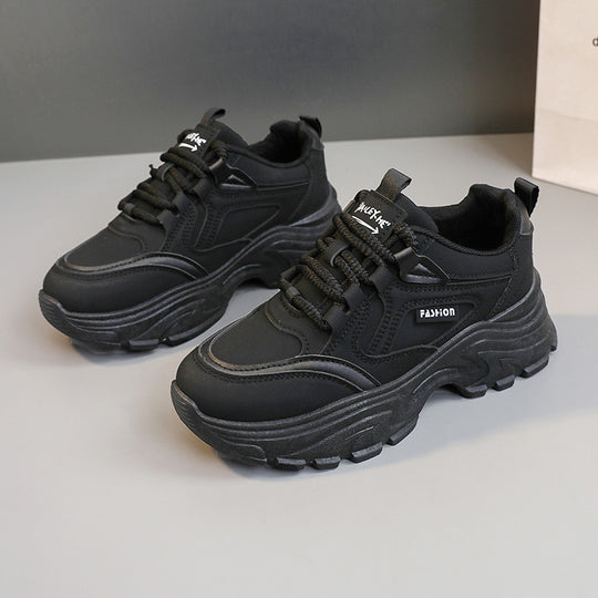 Damen Sportliche Chunky Sneakers mit rutschfester Sohle und dämpfendem Fußbett EB