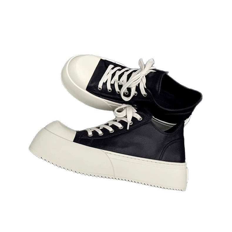 Damen Hohe Sneaker mit trendiger Plateausohle und strapazierfähigem Obermaterial EB
