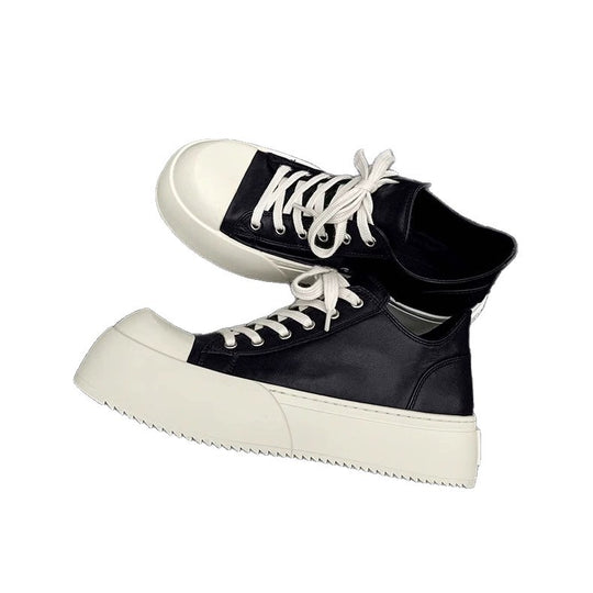 Damen Hohe Sneaker mit trendiger Plateausohle und strapazierfähigem Obermaterial EB