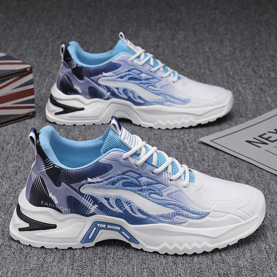 Damen Sportliche Sneakers mit innovativem Camouflage-Muster und dämpfender Sohle EB